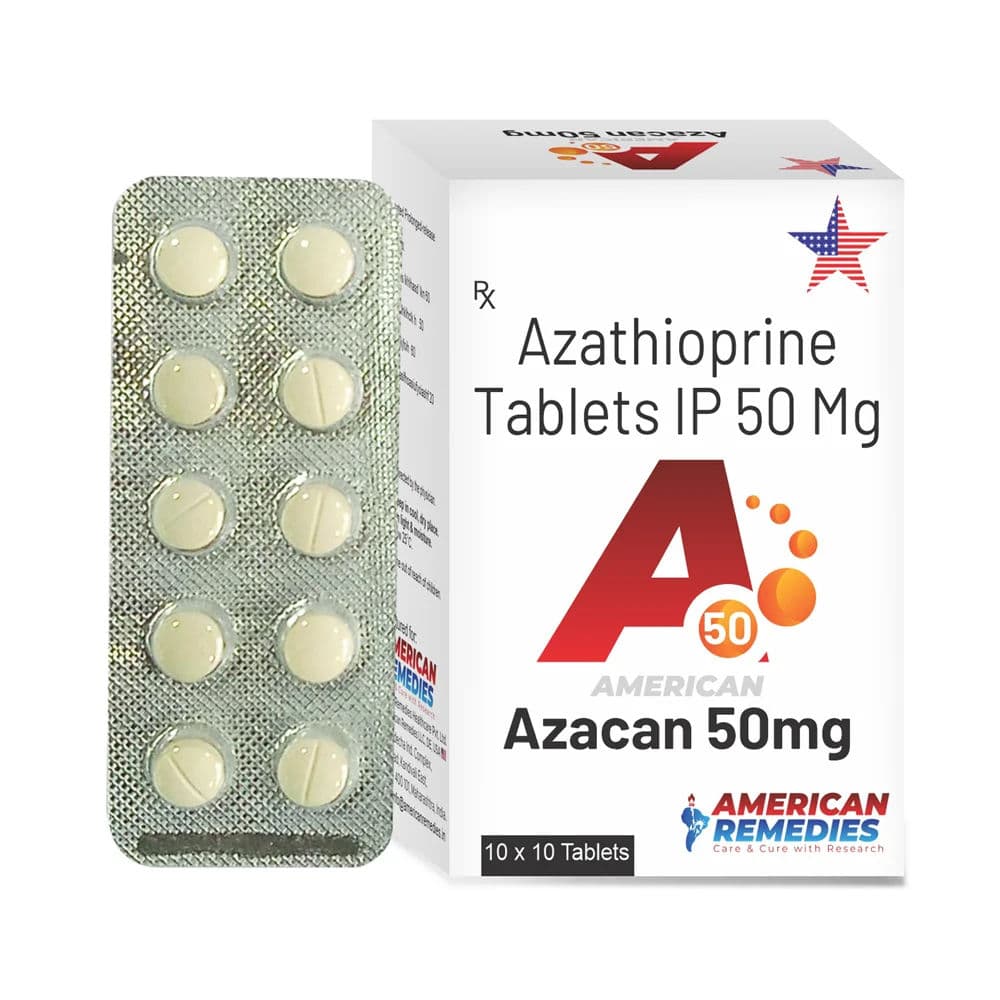 Azacan 50mg Tablets