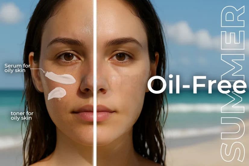 Oil-free summer: Skin Care for oily skin to survive in summer Oil-free summer: Skin Care for oily skin to survive in summer