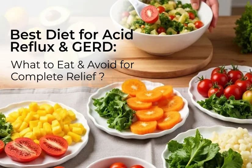 Best Diet for Acid Reflux & GERD: What to Eat & Avoid for Complete Relief ?