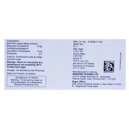 Bisoheart AM 5 mg Tablet (10 Tab)