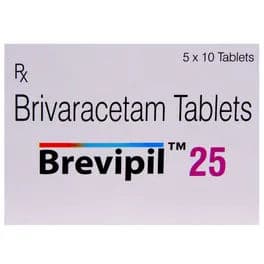 Brevipil 25 mg Tablet (10 Tab)
