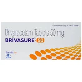 Brivasure 50 mg Tablet (10 Tab)