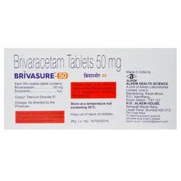 Brivasure 50 mg Tablet (10 Tab)