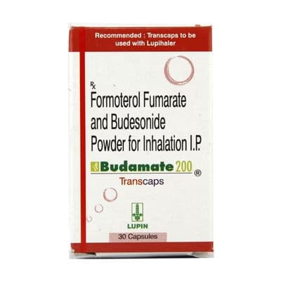 Budamate 200 mcg Transcap (30 Cap)