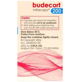 Budecort 200 mcg Rotacap (30 Cap)