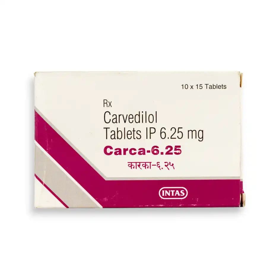 Carca 6.25 mg Tablet (15 Tab)