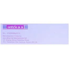 Cardivas CR 20 mg Tablet (10 Tab) Cardivas CR 20 mg Tablet (10 Tab)