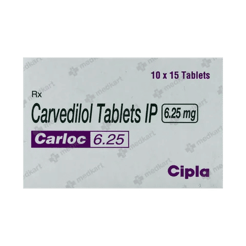 Carloc 6.25 mg Tablet (15 Tab)