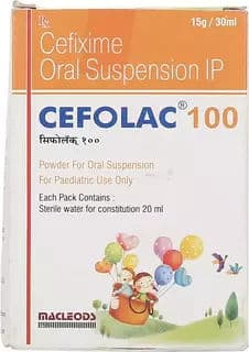 Cefolac 100 mg 30 ml Oral Susp