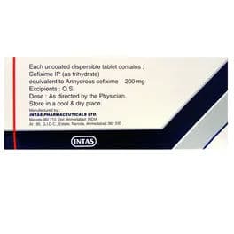 Ceftas 200 mg Tablet (10 Tab)