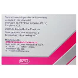Ceftas 400 mg Tablet (10 Tab)