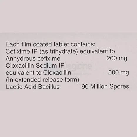 Ceftas CL 200 mg Tablet (10 Tab)