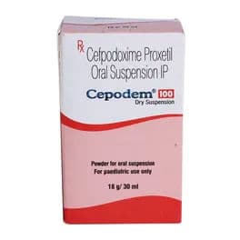 Cepodem 100 mg 30 ml Dry Syp Cepodem 100 mg 30 ml Dry Syp