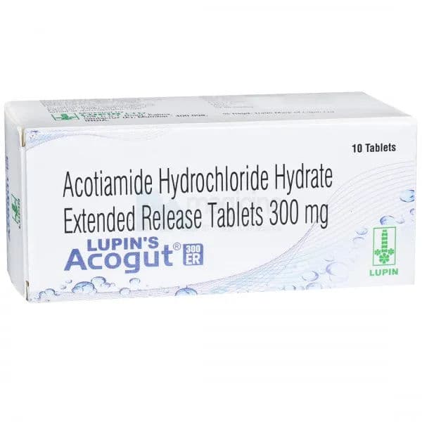 Acogut ER 300 mg Tablet (10 Tab)