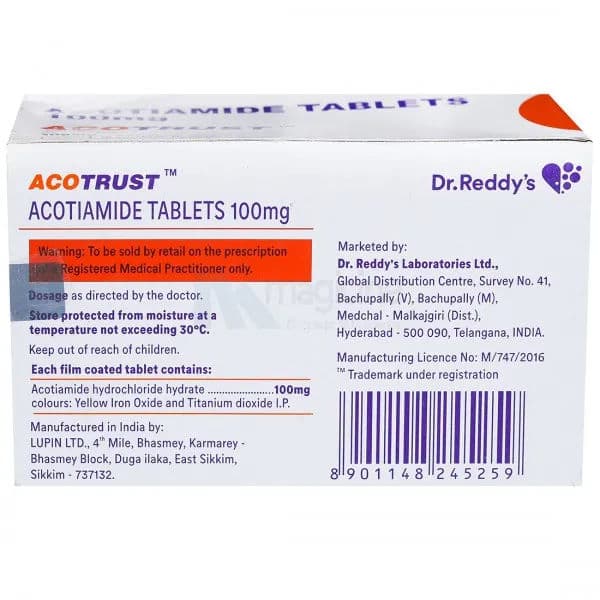 Acotrust 100 mg Tablet (15 Tab)