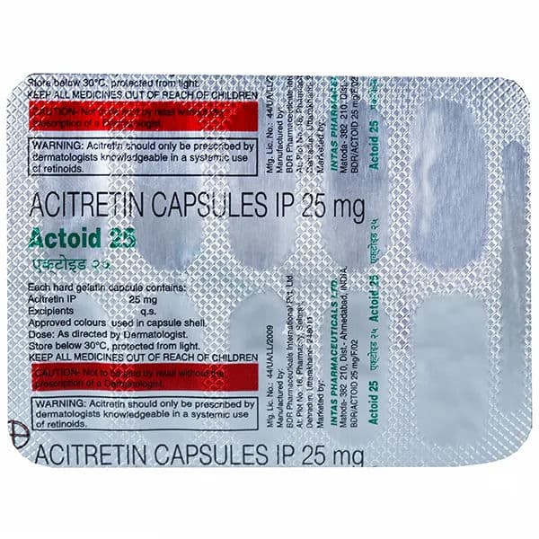 Actoid 25 mg Capsule (10 Cap)