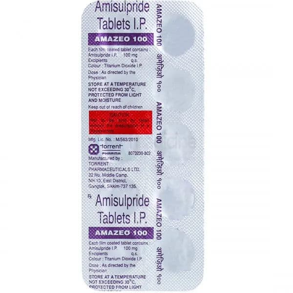 Amazeo 100 mg Tablet (10 Tab)