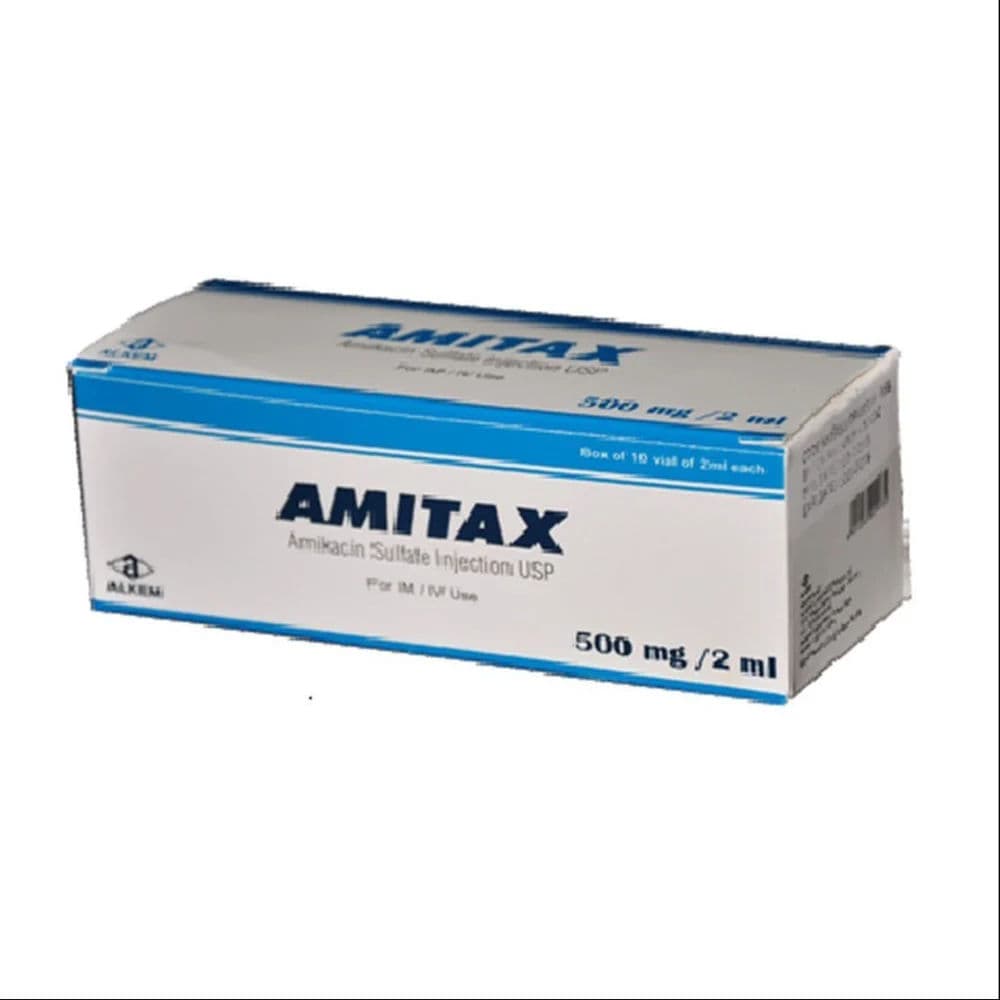 Amitax 500 mg Injection 2 ml