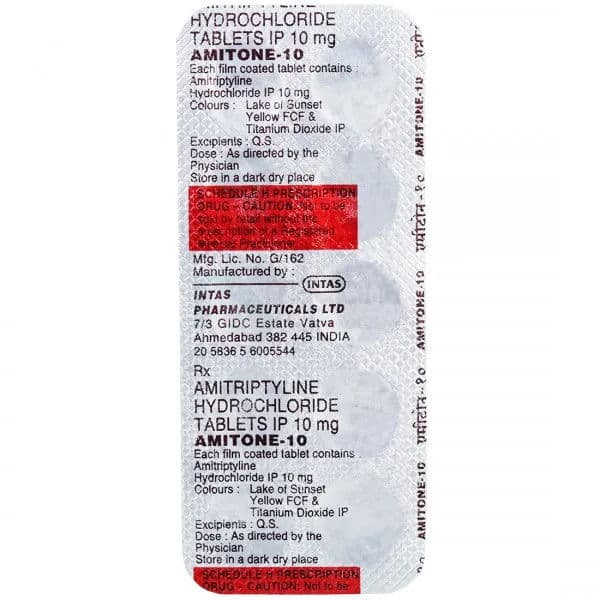 Amitone 10 mg Tablet (10 Tab)