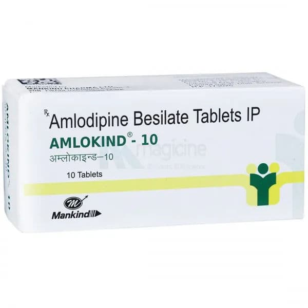 Amlokind 10 mg Tablet (10 Tab) Amlokind 10 mg Tablet (10 Tab)