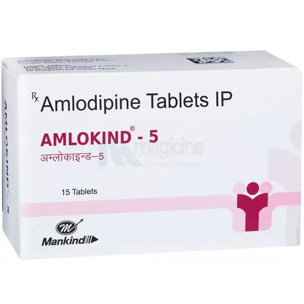 Amlokind 5 mg Tablet (15 Tab)