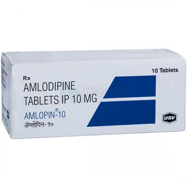 Amlopin 10 mg Tablet (10 Tab) Amlopin 10 mg Tablet (10 Tab)