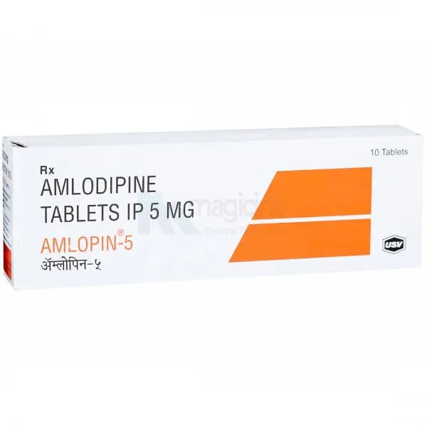 Amlopin 5 mg Tablet (10 Tab) Amlopin 5 mg Tablet (10 Tab)