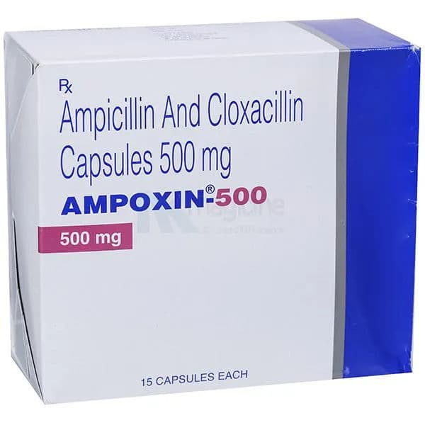 Ampoxin 500 mg Capsule (15 Cap)