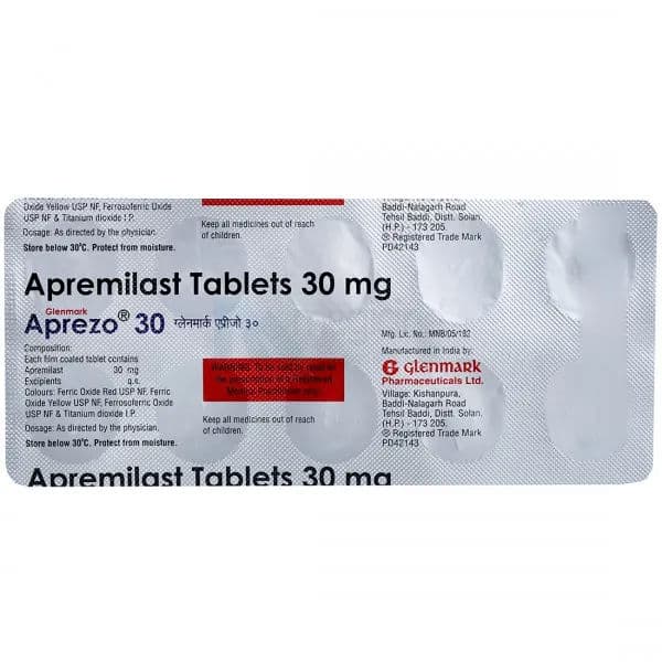 Aprezo 30 mg Tablet (10 Tab)
