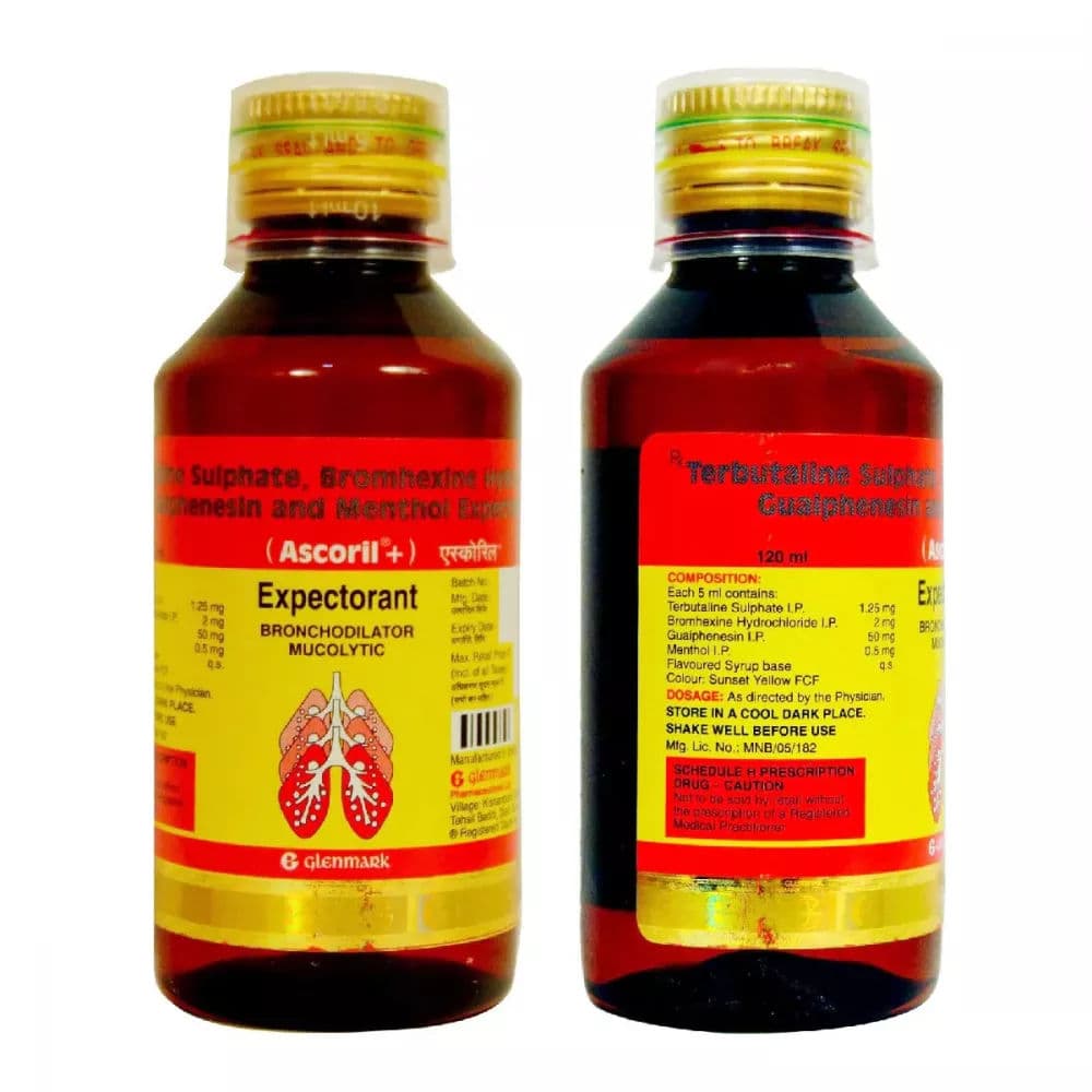 Ascoril + Expectorant 120 ml