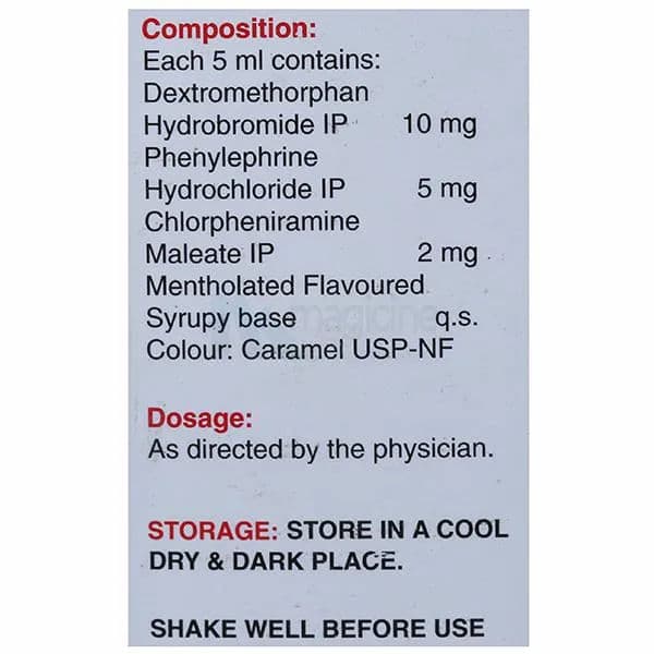 Ascoril D (Junior) 60 ml Syp