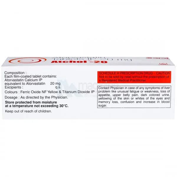 Atchol 20 mg Tablet (10 Tab)