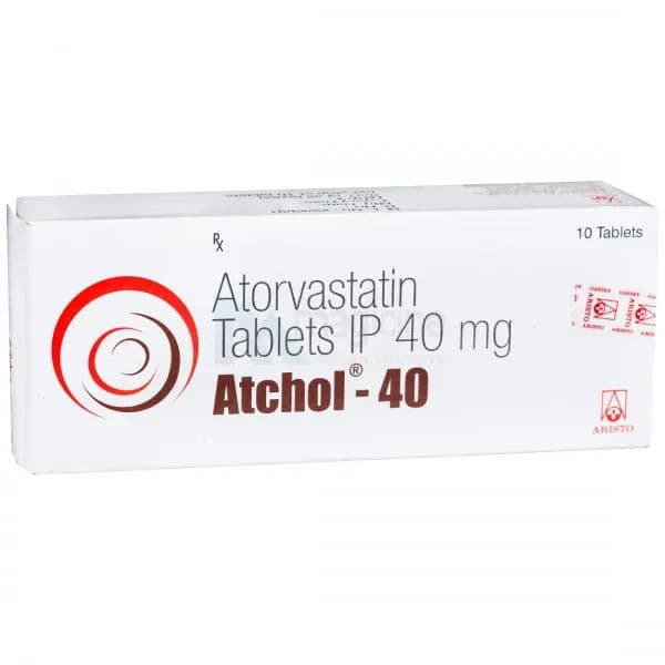 Atchol 40 mg Tablet (10 Tab)
