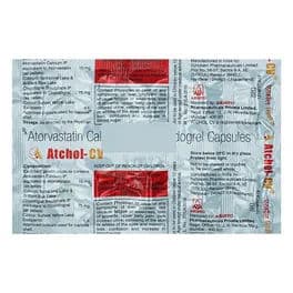 Atchol CV 10 mg/75 mg Capsule (10 Cap)
