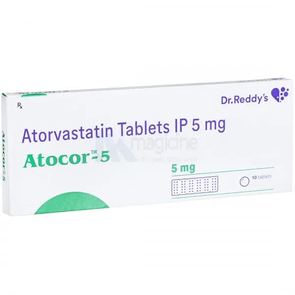 Atocor 5 mg Tablet (10 Tab)