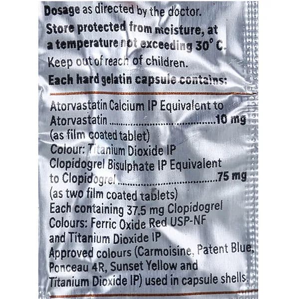 Atocor CV 10 mg Capsule (10 Cap)