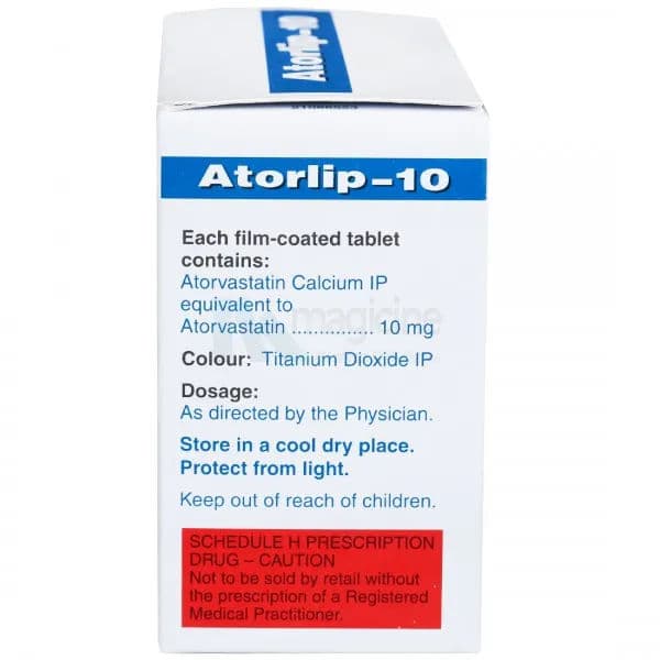 Atorlip 10 mg Tablet (15 Tab)