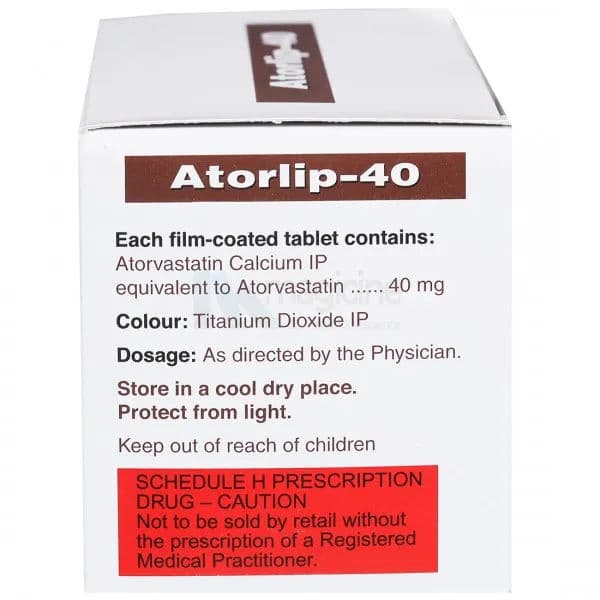 Atorlip 40 mg Tablet (10 Tab)