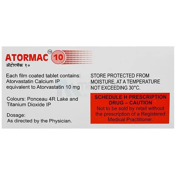 Atormac 10 mg Tablet (10 Tab)