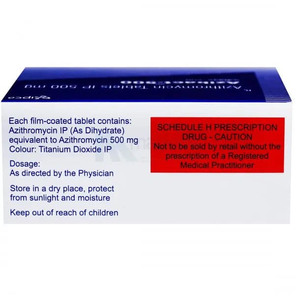 Azibact 500 mg Tablet (5 Tab)