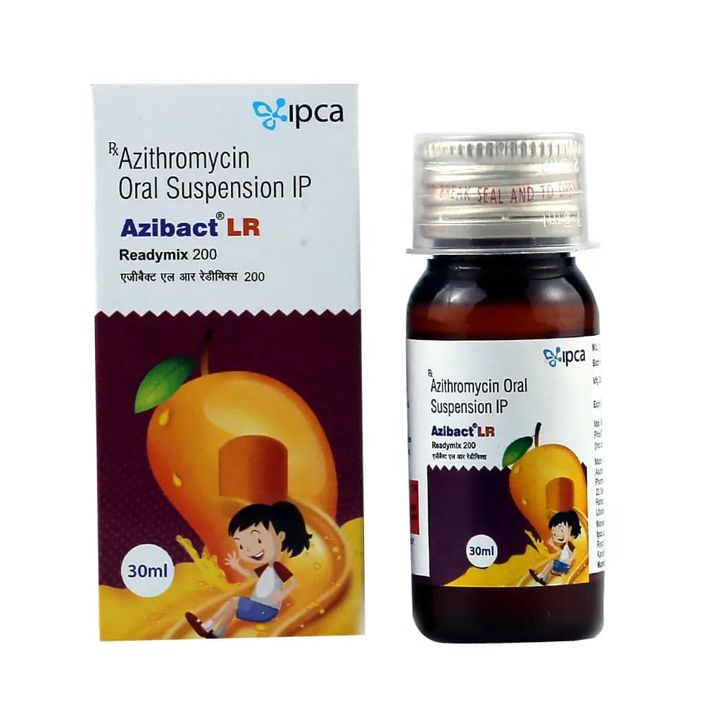 Azibact LR Readymix 200 mg Suspension 30 ml
