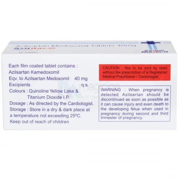 Azildac 40 mg Tablet (10 Tab)