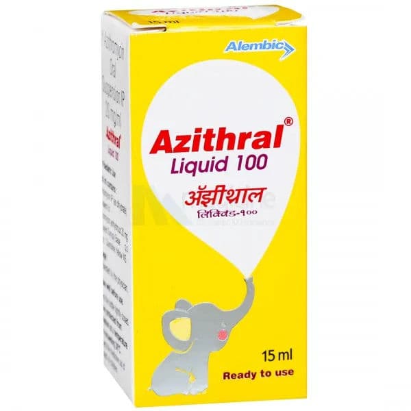Azithral 100 mg Suspension 15 ml