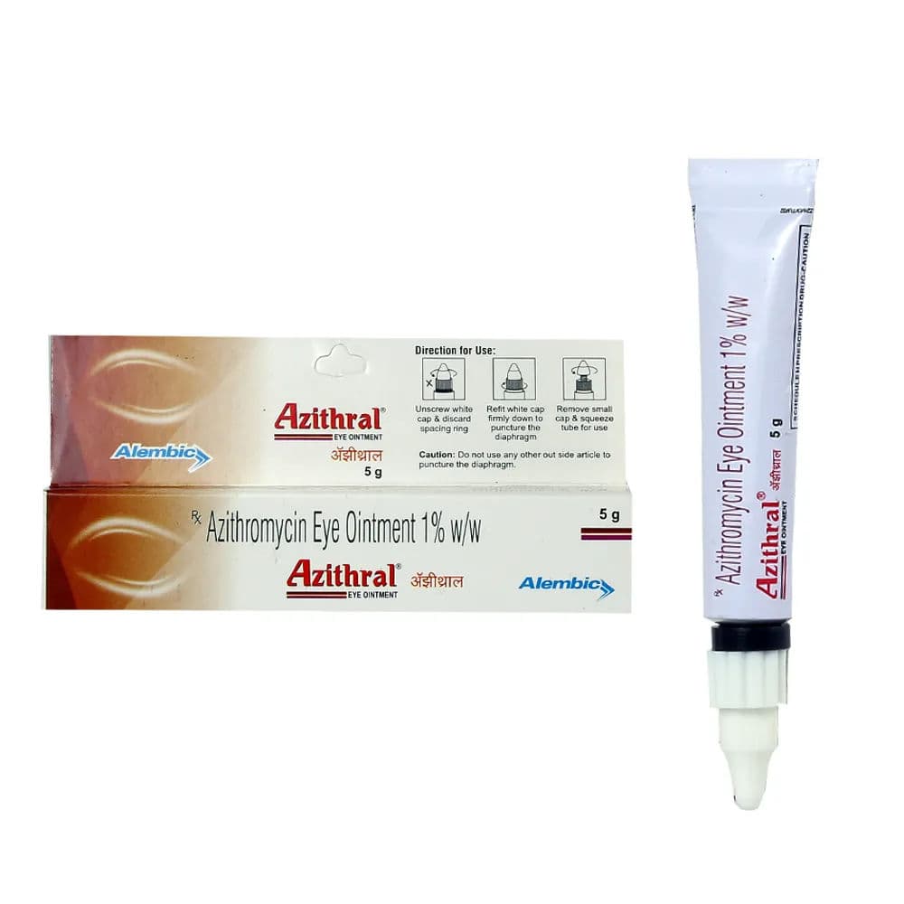 Azithral Eye Ointment 5 gm Azithral Eye Ointment 5 gm