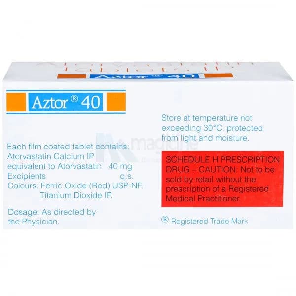 Aztor 40 mg Tablet (15 Tab)