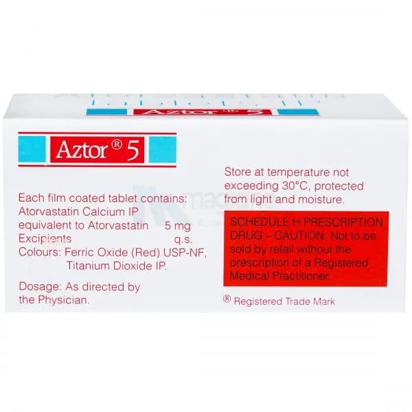 Aztor 5 mg Tablet (15 Tab)