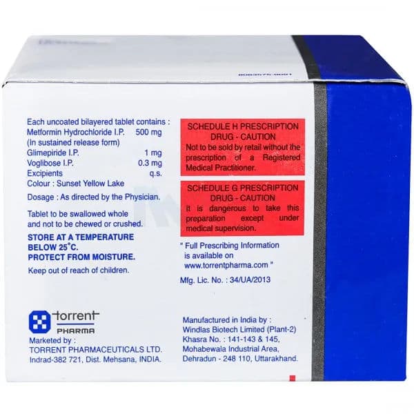 Azulix MV 1/0.3 mg Tablet (10 Tab)