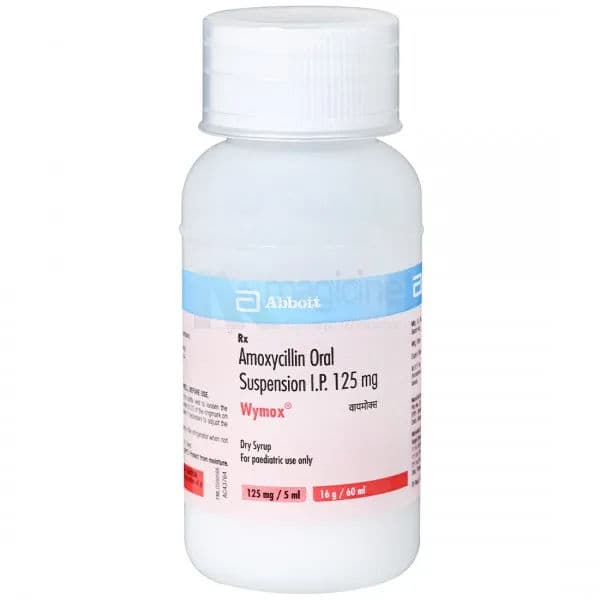 Wymox 125 mg/5 ml Suspension 60 ml