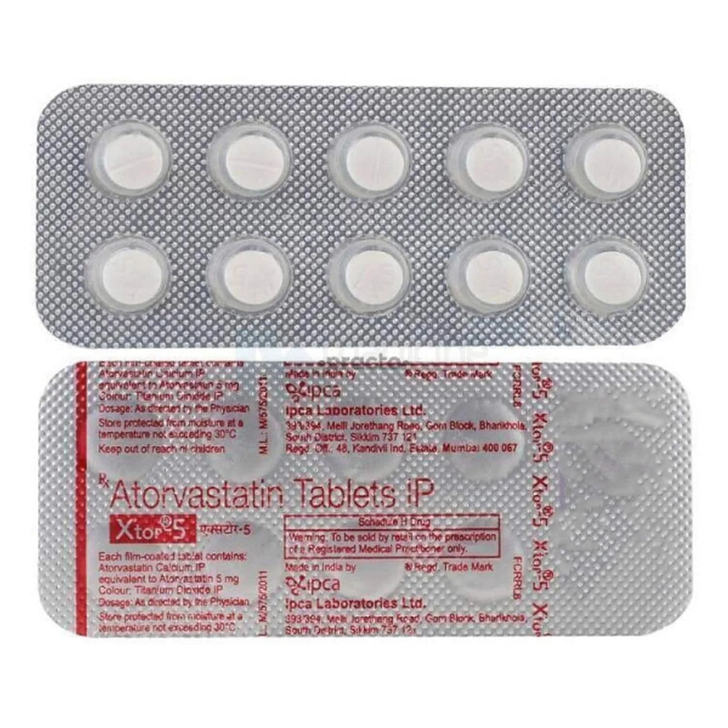 Xtor 5 mg Tablet (10 Tab)
