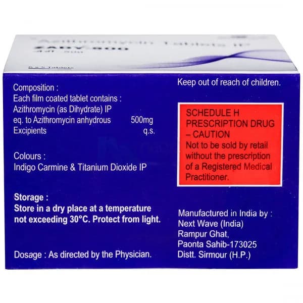 Zady 500 mg Tablet (5 Tab)